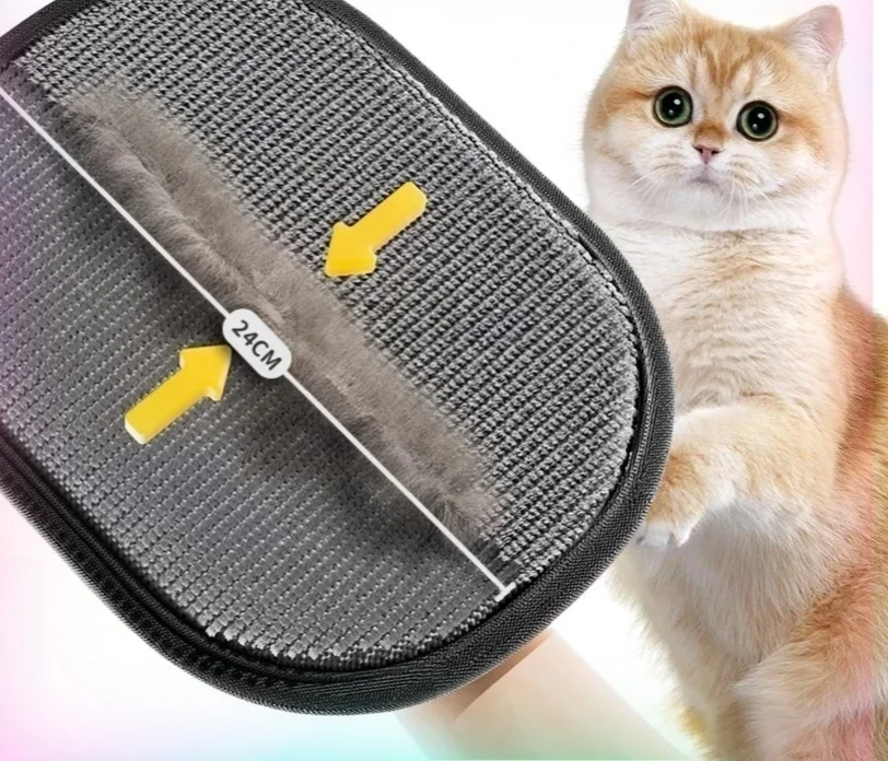 Haarverwijderhandschoen voor kat & hond